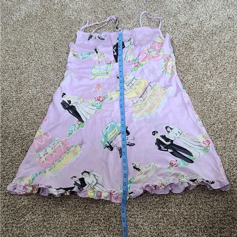 Nick & Nora Wedding Nightgown Pajamas 1990's Y2k - Picture 15 of 16